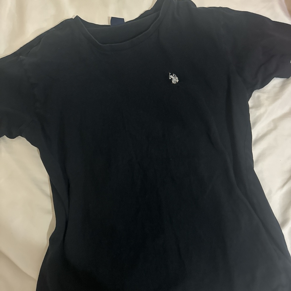 Black small polo shirt